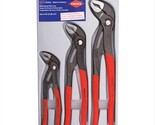 KNIPEX Tools - 3 Piece Cobra Pliers Set (7, 10, &amp; 12) (002006US1) - £140.19 GBP