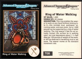 1991 TSR AD&amp;D Gold Border Fantasy Art RPG Card 708 Dungeons &amp; Dragons Magic Ring - £5.34 GBP