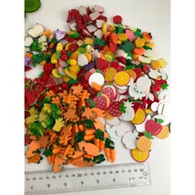 200 pc Fruit Vegetables Food Mixed Resin Flatbacks Kawaii Craft Supplies... - $26.99
