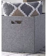 Better Homes &amp; Garden™ ~ GRAY ~ 12.75&quot; ~ Fabric Storage Cube/Bin - $26.18