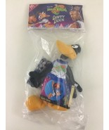 Space Jam Daffy Duck 9&quot; Plush Stuffed Toy McDonalds Vintage 1996 90s SEALED - $14.80