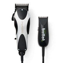 Wahl Professional Sterling 4 Clipper With Bullet Trimmer Combo - Great, Silver - £134.77 GBP