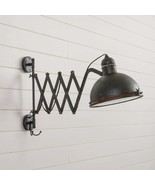 Accordion Wall Sconce Light in distressed black metal - €136,06 EUR Accordion Wall Sconce Light in distressed black metal - €136,06 EUR
