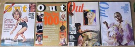 Out Magazine Lot of 4 Issues - Gay Interest - 1997, 2019 2020 - Ellen - - £14.54 GBP