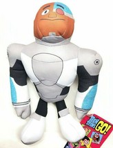 Teen Titans Go! 9&quot; Cyborg Plush Figure. Soft . Rare Toy. New - £12.52 GBP