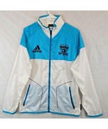 Adidas SAN JOSE EARTHQUAKES Warm Up Rain Shell Jacket Mens M Climaproof - $70.74