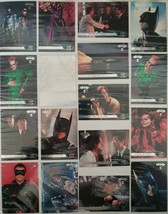 1995 Batman Forever Trading Cards -17 Cards + 1 Hologram Each New Old Stock U167 - $7.99