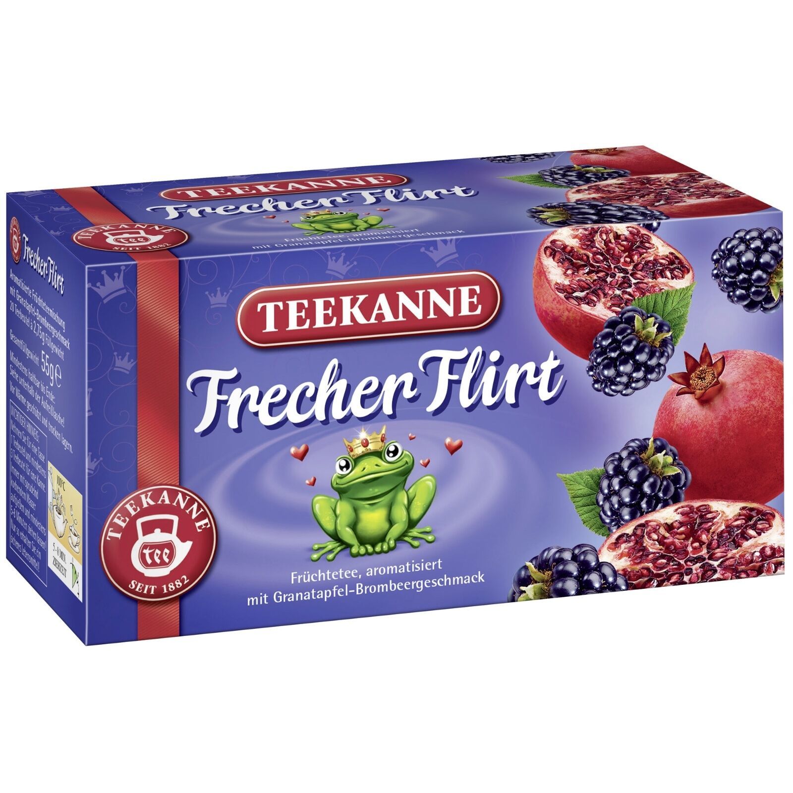 Primary image for Teekanne Frecher Flirt/ Flirty Frog Tea - Made in Germany- FREE SHIPPING-DaMaGeD