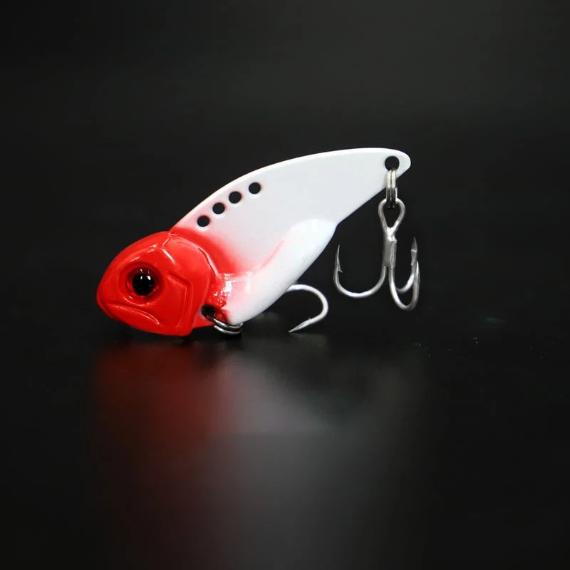 Hot Sale 3D Eyes Metal Vib Blade Lure 7/10/12/14g Sinking Vibration Baits Artifi - £46.92 GBP