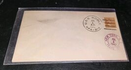 USS Noble APA-218 1947  Envelope Cover Vintage - $145.83 MXN