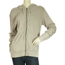 Dirty Laundry Gray Cotton Cardigan Cardi Jacket Top w. Hood Hoodie Size M - $58.41