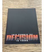 Executive Decision Original Press Kit Sheet Video Store Promo Kurt Russe... - €9,66 EUR