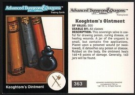 1991 TSR AD&amp;D Gold Border Fantasy Art RPG Card 363 Dungeons &amp; Dragons Magic Item - £5.53 GBP