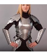 Medieval Female Fantasy Costume steel Armor: Lady Cuirass Costume Armor ... - £198.42 GBP