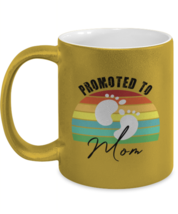 Mom Mugs Promoted To Mom Gold-M-Mug  - £15.24 GBP