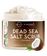 O Naturals Exfoliating Coconut Oil Dead Sea Salt Deep Cleansing Face Body  - $30.77