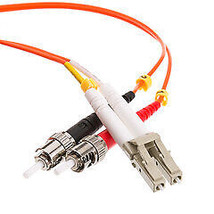[Pack of 2] LC/UPC to ST/UPC OM2 Duplex 2.0mm Fiber Optic Patch Cord, OF... - £30.03 GBP