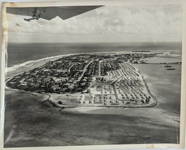 Unclassified Official Photograph U.S. Navy vintage glossy aerial view  - £7.43 GBP