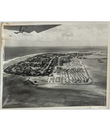 Unclassified Official Photograph U.S. Navy vintage glossy aerial view  - £7.53 GBP