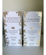 2pc Crabtree &amp; Evelyn Caramelized fig &amp; brown sugar Hand Therapy 3.5 oz ... - $39.59