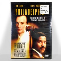 Philadelphia (DVD, 1993, Widescreen) Brand New !   Tom Hanks   Denzel Washington - £6.85 GBP