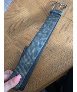 Womens Fauxe Snakeskin Belt Size Medium - £10.03 GBP