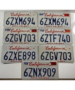 California Lipstick License Plate YOU CHOOSE - $14.99