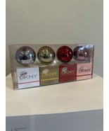 NIB DKNY Mini Sampler 4x .24 oz EDP Be Tempted Fresh Blossom Golden Delicious + - $59.39