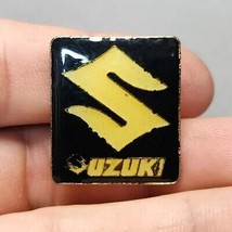 Vintage Suzuki Car Truck Motorcycle Logo Enamel Hat Lapel Pin Badge 1&quot; P... - £15.57 GBP