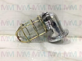 Nautical Vintage Japanese style Aluminum &amp; Brass Bulkhead Wall Light 10 Pcs - £966.66 GBP