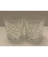 Godinger Shannon Crystal DUBLIN Set OF 2 NEW Double Old Fashioned Glasse... - $283.73 MXN