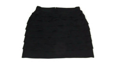 ALFANI WOMAN Womens Plus size 18W BLACK Layered Skirt Elastic Waist Zip ... - £12.75 GBP