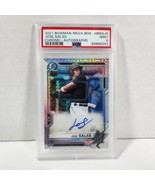 Jose Salas  2021 Bowman Chrome Mega Box Marlins Auto PSA 9 Mint - £44.14 GBP