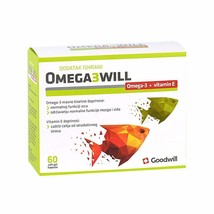 Omega-3 will 60 soft gelatin capsules - $23.26