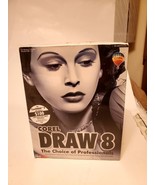 Corel Draw 8 Image Software Complete Serial NEW Sealed 3CDROM Manuals Wi... - $170.61