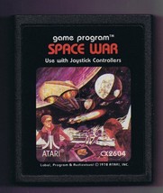 Original Vintage Tested 1978 Atari 2600 Space War Game Cartridge - £11.89 GBP