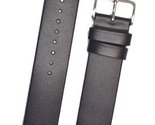 HIRSCH Wild Calf M, Untextured Leather Watch Strap in Blue, 20 mm, Steel... - $29.95