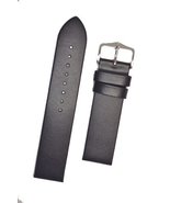 HIRSCH Wild Calf M, Untextured Leather Watch Strap in Blue, 20 mm, Steel... - £23.49 GBP