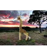 Vtg NOSCO Don Manning Lucite Animal Toy Ivory GIRAFFE Art Deco Stylized ... - £19.26 GBP