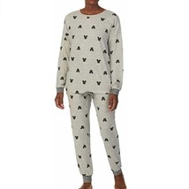 DISNEY Womens 2 Piece Cozy Pajama Set - Large - £19.38 GBP