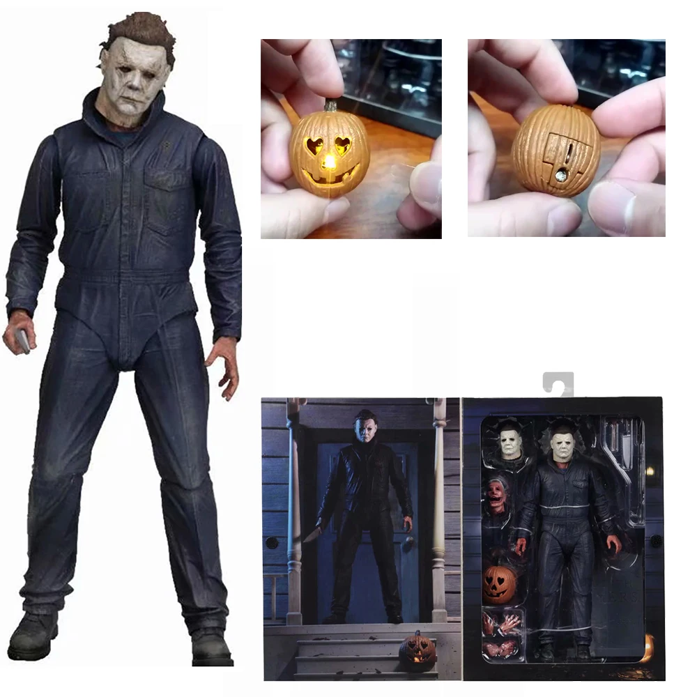 Michael Myers Figure NECA Original Halloween Ultimate Michael Myers PVC Action - £32.53 GBP+