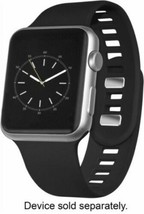 Deporte Banda WESC03802 Silicona Banda para Apple Reloj 38mm - Negro - £6.99 GBP