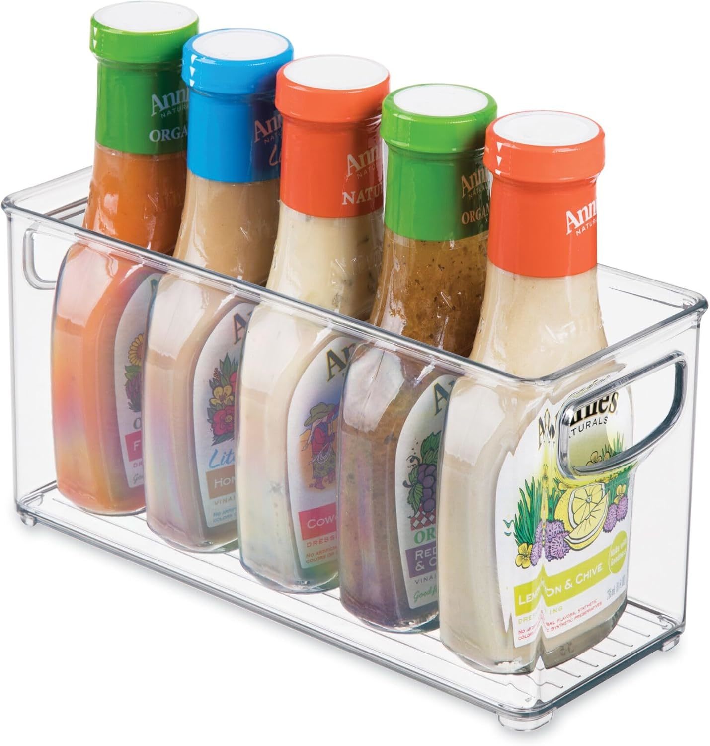 Idesign Linus Bpa-Free Plastic Stackable Organizer Storage Bin, 10” X 4”... - $32.96
