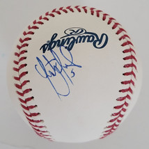 Santiago Espinal Toronto Blue Jays signed MLB baseball COA Autographed - £58.37 GBP