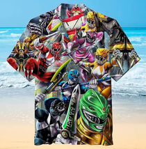 Man Power Ranger Unisex Hawaiian Shirt, Power Ranger Birthday Hawaiian Shirt - £8.20 GBP+