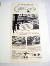 1951 Ad Southern Pacific Railroad SP Sunset Limited - $8.99