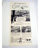 1951 Ad Southern Pacific Railroad SP Sunset Limited - $12.29 CAD