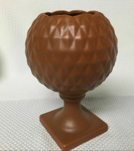 Vintage Inarco Pottery Planter Brown Pedestal Planter - £7.95 GBP