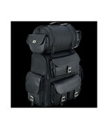 Vance Leather Large Textile 2Piece Travel Bag/Back Pack - 713878 - $204.34 CAD