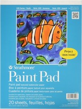 27 209 100 Series Youth Paint Pad 9 12&quot; 20 Sheets White 9x12 - £16.49 GBP